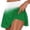 Green, variant on KyCheLot Women's Tennis Skirts with Shorts Lined Elastic Waist Gradient Color Print Lightweight Athletic Skorts