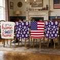 thumbnail image 7 of Memorial Day Saving!4th of July Decorations, Independence Day Chair Covers Set Of 4 Memorial Day 4th Of July Decorations For Home Kitchen Dining Party Holiday Decor, 7 of 7