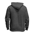 thumbnail image 5 of JUMESGU Mens Hoodies Pullover Oversized Hoodie Wash Plush Cotton Hooded Sweatshirt Vintage Heavyweight Hoodie Men Streetwear (Dark Gray,L), 5 of 5