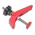 thumbnail image 4 of Hold Down Clamp T Track Quick Acting Aluminium Alloy Red T Slot CNC Router Clamp Kit for Woodworking, 4 of 22