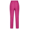 thumbnail image 5 of Funicet Holiday Savings! Pants For Women 2023 Plus Size Casual Boyfriend Pants Elastic Waist Trousers Mid Waisted Bootcut Wide-Leg Long Pants, 5 of 6