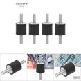 thumbnail image 4 of 4 Uds M6 Soportes De Goma Amortiguador Anti Vibración Silentblock Coche Barco Bobinas, 4 of 7