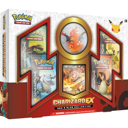 Pokemon Red and Blue Collection Charizard EX Box (Best Pokemon Red Blue)