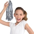 thumbnail image 3 of AMSCAN 15" Cheer Leader Dance Team Pom Poms 2pk Silver, 3 of 3