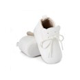 thumbnail image 3 of Mialoley Baby Girl Boy Shoes Leather Ankle High Walk Drawstring First Walker, 3 of 6