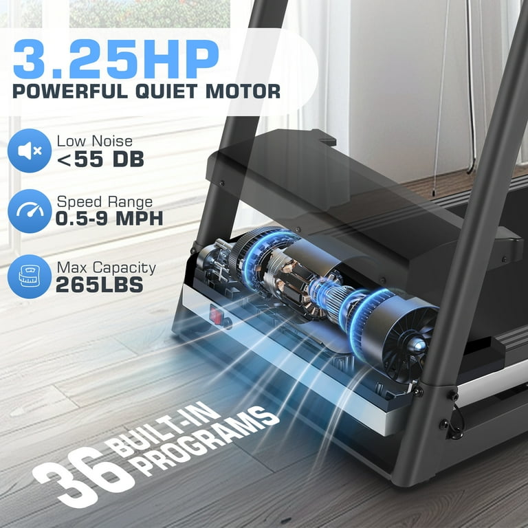 ハシモトテッパンL/M ＋すぴっとって　didon SIMPFREE Treadmill with Touchscreen, APP and 36 Programs