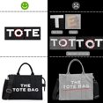 thumbnail image 4 of The New The Tote Bag Women's Canvas Tote Bags Thicken Canvas Crossbody Shoulder Bags with Zipper and Shoulder Strap for Work School Trip Shopping, 4 of 5