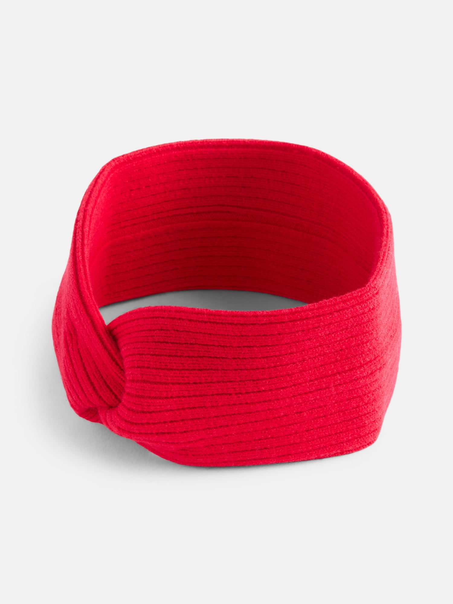 Scenario Women's Knit Twist Headwrap, Brilliant Red