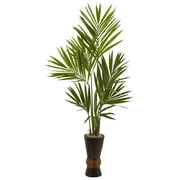 6 Kentia Tree w/Bamboo Planter