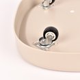 thumbnail image 2 of 5 Wheels Movable Flower Pot Tray, Base With Wheels To Catch Water, Pulley  Roller Green Plant Pot Tray, Gray Large Material: Plastic; Size: Outer Diameter 40cm, Inner Diameter, 2 of 8