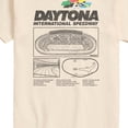 thumbnail image 2 of NASCAR - Daytona Int'l Speedway Infographic - Men's Short Sleeve T-Shirt, 2 of 4