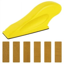 Mini Sander Kit, Micro-Sanding Tools for Small Projects, Detail Handle Sanding Tight Narrow Spaces&DIY Crafts