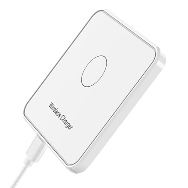 Base de carga inalámbrica, cargador rápido para iPhone 13/12/11 Pro X XS MAX XR y Samsung Galaxy S10 /S/S, base de carga rápida para la mayoría de los teléfonos habilitados para Qi