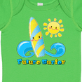 thumbnail image 4 of Inktastic Future Surfer Surfboard and Sun Boys or Girls Baby Bodysuit, 4 of 5