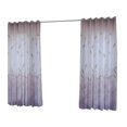 thumbnail image 3 of Inteprter Cortina de ventana de caña de impresa semi opaca para protección dormitorio de estar Decoración del hogar gris Inteprter HA002811-01, 3 of 6