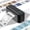 black, variant on MUNBYN Bluetooth Thermal Label Printer RealWriter RW402B, 4x6 Shipping Label Printer for Small Business
