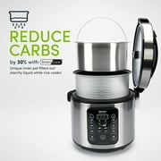 Aroma 20-Cup Smart Carb Rice Cooker