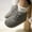 Grey, variant on Zecgelong Baby Boots Lace Up Slip On Soft Sole Baby Shoes Toddler Princess Boots‌ 0-6 Months