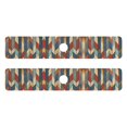 thumbnail image 7 of Yayeee Faucet Mat for Kitchen Sink 30" Diatomite Long Splash Guard Pad, Beige Geometric, 2 Pack, 7 of 7
