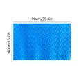 thumbnail image 3 of XEOVHV Large Swimming Pool Ladder Mat, 16"x35.4" Protective Non-Slip Pool Step Pad with Texture，Protective Ladder Pad for Above Ground Swimming Pools Liner and Stairs (Blue), 3 of 6