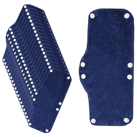 Ebaokuup Cotton Hard Hat Sweatband, Reusable Snap-On Liner & Sweat Pads