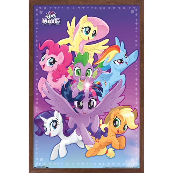 Hasbro My Little Pony Movie - Adventure Wall Poster, 14.725" x 22.375"