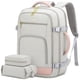 thumbnail image 1 of Mochila de viaje LOVEVOOK de 40 litros para mujer con compartimento para portátil de 17 pulgadas, 1 of 9