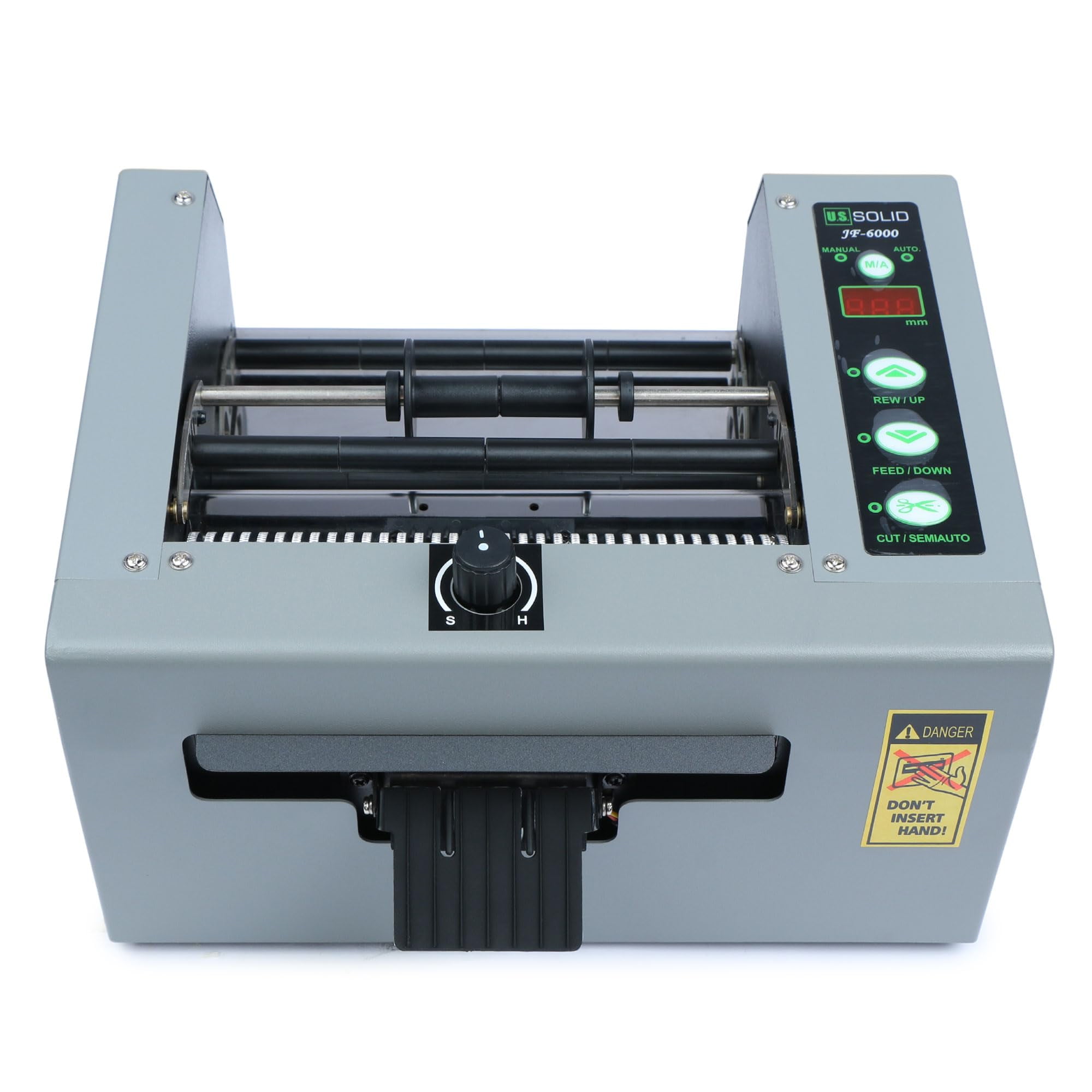 U.S. Solid Automatic Tape Dispenser JF-6000 Widened Version, Protective Film Cutting Machine Max. Width 5.9 in