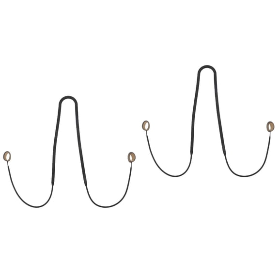 2 PCS Headphone Anti-lost Rope Ear Buds Wireless Earbuds Retainer Silicone Plugs Earplugs Neck Silica Gel