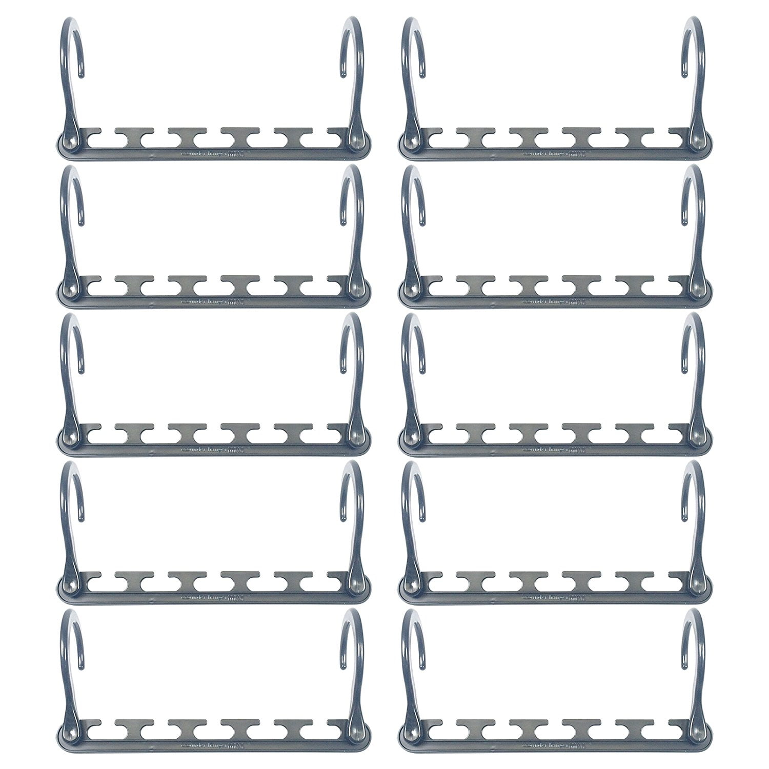 Wonder Hanger Max New & Improved Pack of 10-3x The Closet Space for Easy, 