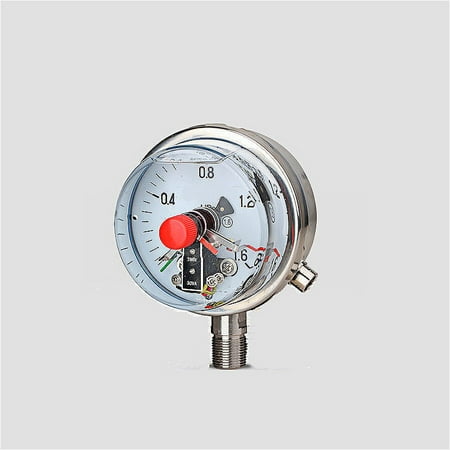

M20X1.5 DC24V Shockproof Electric Contact Pressure Gauge Magnetic Assisted 0-10MPa 0-16MPa