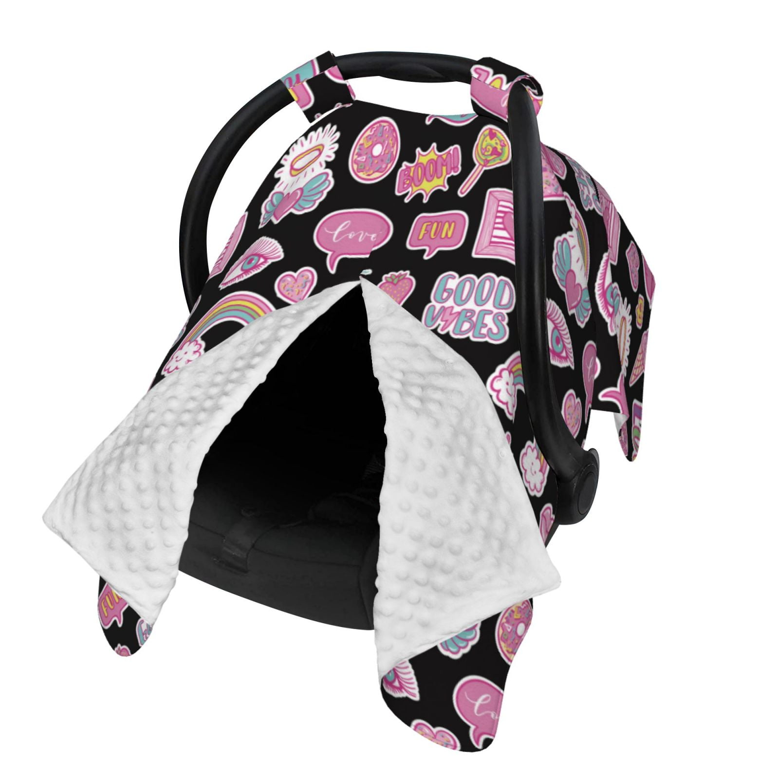 Naloa Elements Baby Car Seat Cover, Breathable Baby Carrier Cover, Multiuse Baby Carrier Cover & Nursing Breastfeeding Cover