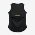 thumbnail image 5 of Women's Fanatics Black Pittsburgh Steelers Draped Mesh-Back Performance- Tank Top, 5 of 5