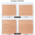 thumbnail image 4 of Wooden Alphabet Number Tracing Board Writing Practice Learning Board Educational Drawing Boards for Kids, 4 of 4