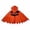 v#2Orange4, variant on Rggeeun Kids Cape Cute Halloween Themed Pattern Hooded A Line Pointed Hem Loose Fit for Halloween Everyday Wear Simple Capes,Orange,3-4 Years