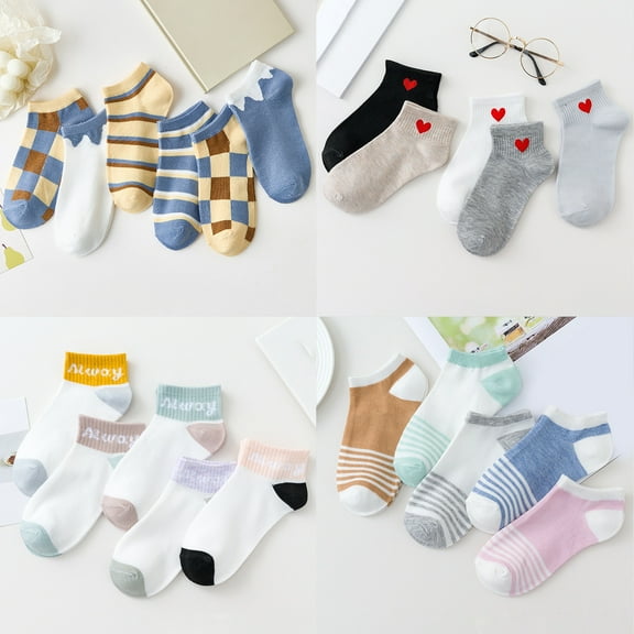 Gubotare Womens Casual Ankle Socks No Show Socks Womens cushion Ankle Footies Low Cut Socks (Blue,One Size)