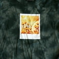 thumbnail image 4 of Polaroid Junior Women's Camo Green Tie Dyed Cropped Top w/Floral Picture -Large, 4 of 4