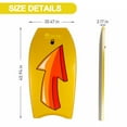 BIGTREE Bodyboard Kickboard Surfing Skimboard Wake Boogie Board Arrow