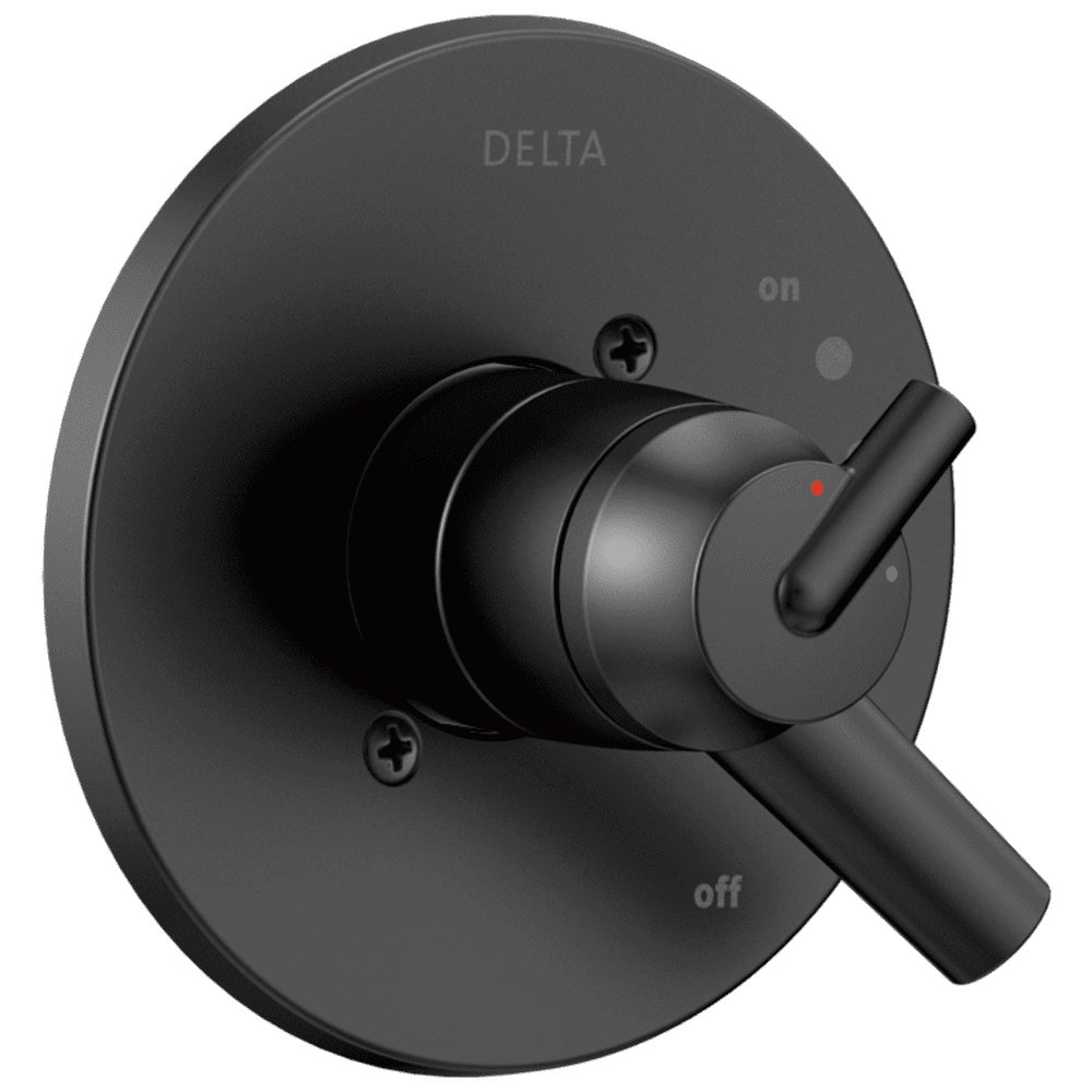 Delta Trinsic MonitorÂ® 17 Series Valve Only Trim in Matte Black T17059