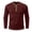 Z30 Wine, variant on Mifsaly Mens Henley Shirt Ribbed Knit Long Sleeve Casual T-Shirts Colorblock Contrast Trim Slim Fit Fall Winter Undershirt Tops Blue,M