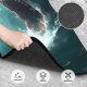 thumbnail image 3 of Fotbe Surfing Shark Juego de 4 Tapetes para Auto con Estampado – Alfombrillas de Goma Reforzada, Diseño Antideslizante, Protección para Todo el Año – Vehículos, Autos, Camionetas y SUVs, 3 of 7