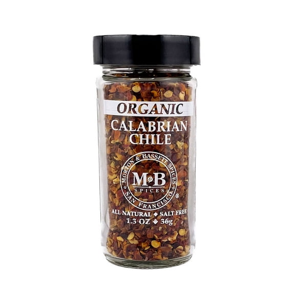 Morton & Bassett Organic Calabrian Chile, 1.3 oz – Single Spice