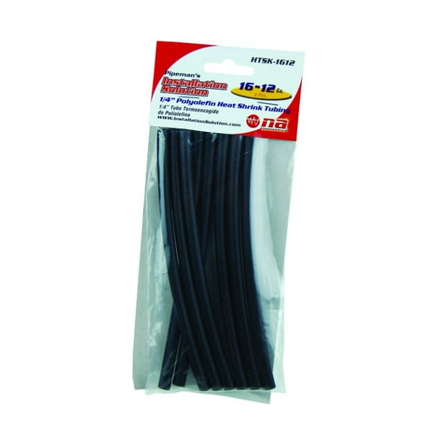1/4" polyolefin heat shrink tubing