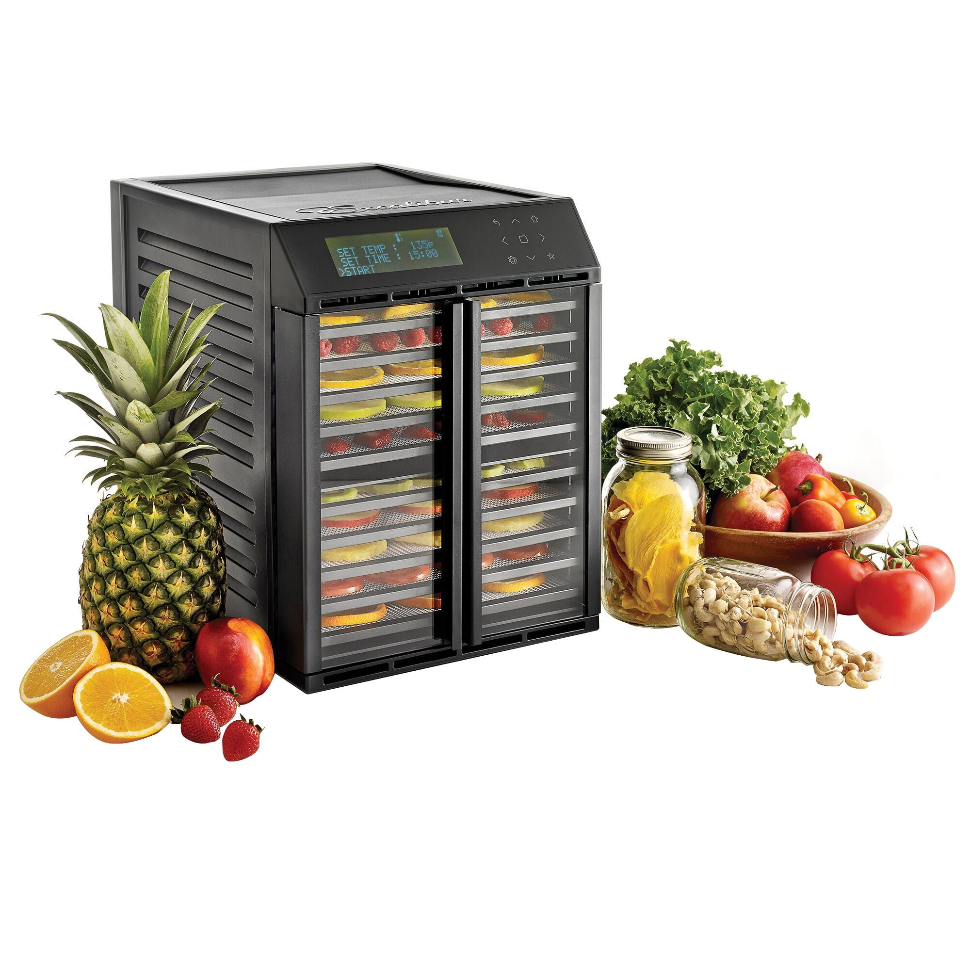 Excalibur RES10 10-Tray Electric Food Dehydrator with Smart