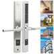 thumbnail image 1 of WiFi Cerradura puerta antirrobo inteligente Huella digital Tarjeta de contrase?a Desbloqueo remoto H rtamento Garaje Escuela (3585) Cerradura de puerta Spptty Como se muestra en la descripción, 1 of 7
