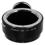 Fotodiox  Pro Lens Mount Adapter - Contax-Yashica SLR Lens To Fujifilm X-Series Mirrorless Camera Body