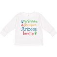 thumbnail image 3 of Inktastic Arizona Grandma Grandpa Love Me Boys or Girls Long Sleeve Toddler T-Shirt, 3 of 5