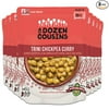 A Dozen Cousins Seasoned Beans, Vegan and Non-GMO Meals, Ready to Eat Chickpeas Made with Avocado Oil (Trini Chickpea Curry, 8-Pack)