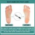 thumbnail image 6 of 4 in 1 Pedicure Tool Foot Scrubber Brush Foot File Callus Remover with Foot Rasp Pumice Stone Nail Cleaning Brush, 6 of 8