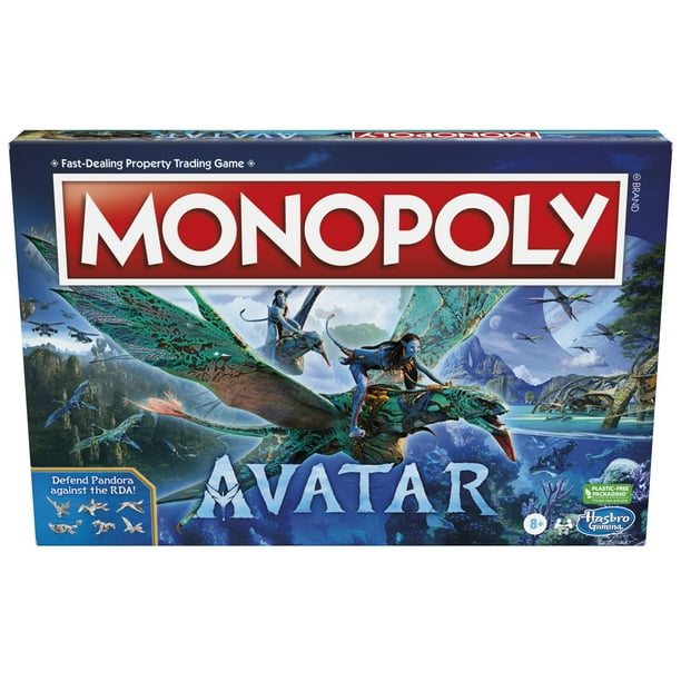 Juego de mesa Monopoly Avatar Edition para niños mayores de 8 años